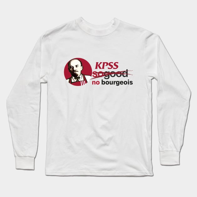 Lenin KFS Long Sleeve T-Shirt by AmurArt